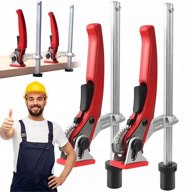 2KS Jeřábová Truhlářská Svěrka 160 MM Svařovací, Kovaná, Zámečnická