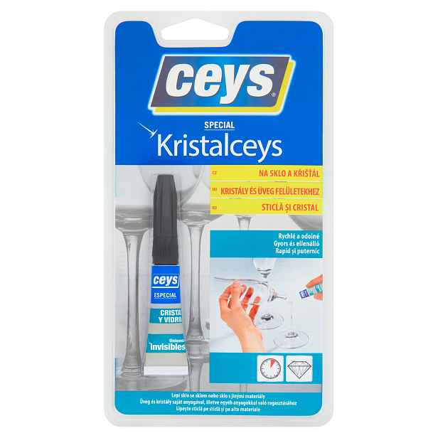 Lepidlo na sklo a křišťál Ceys SPECIAL KRISTALCEYS 3 g