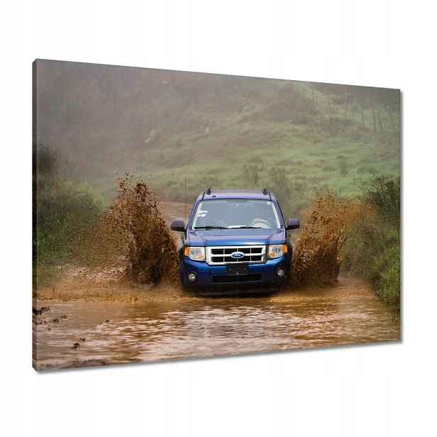 Obrazy 80x60 Modrý Ford Off-Road