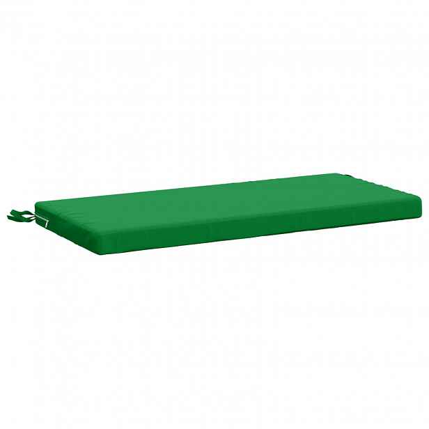 vidaXL Polštář na lavici SOEST 100% polyester Zelená 80 x 40 x 5 cm