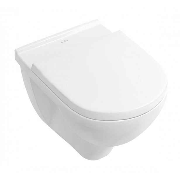 Villeroy & Boch O.novo - Závěsné WC, DirectFlush, CeramicPlus, alpská bílá 5660R0R1