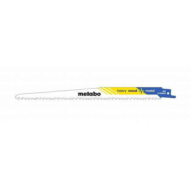 Metabo - Sada pilových plátků 5-8 TPI, délka 225 mm, 5 ks 631986000