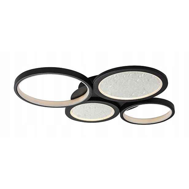 Rabalux Stropní Svítidlo Aranis Led 40W černá s dálkovým ovládáním, stmívač