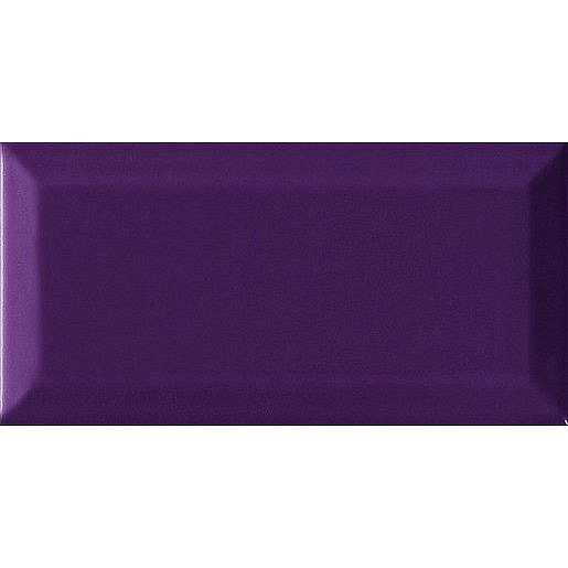 Obklad Ribesalbes Chic Colors plum bisel 7,5x15 cm lesk CHICC1976