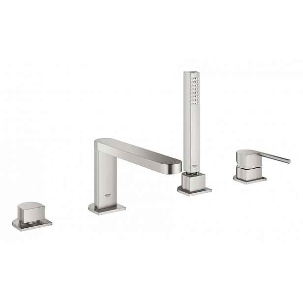 Grohe Plus - Baterie na okraj vany, 4-otvorová instalace, supersteel 29307DC3