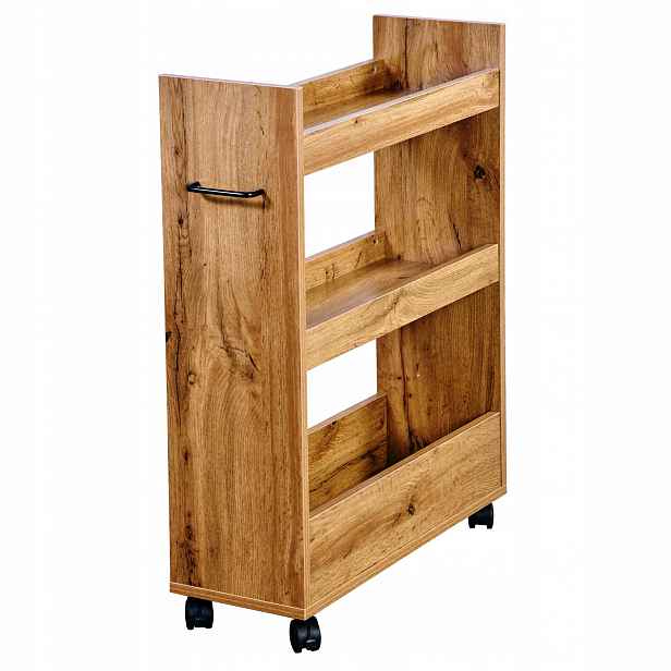 Kuchyňský Regál Šuplík Výsuvná Úzká 22 cm Kuchyňská Police Na Kolečkách