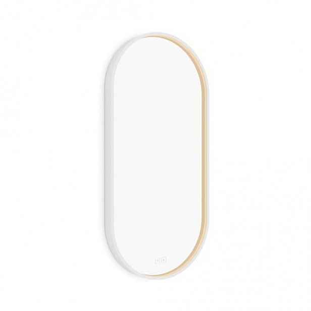 Nimco Bílé LED zrcadlo 45x90 dotykový senzor bílá ZPB 32003LVX-05