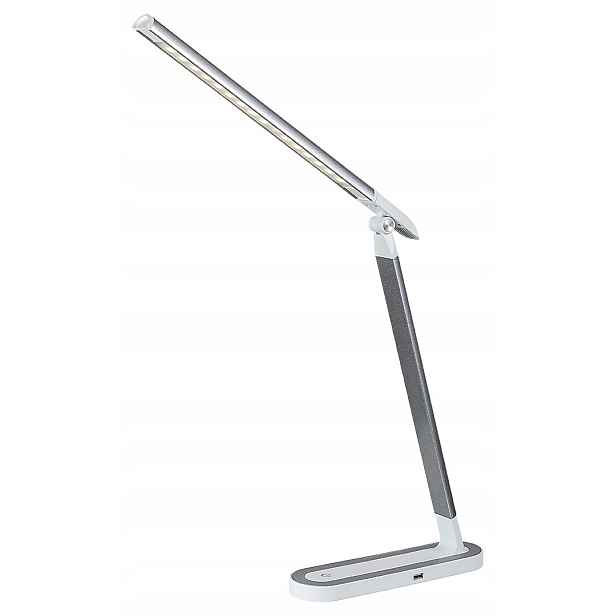 Rabalux Misha moderní bílá Led stolní lampa 7W, stmívač