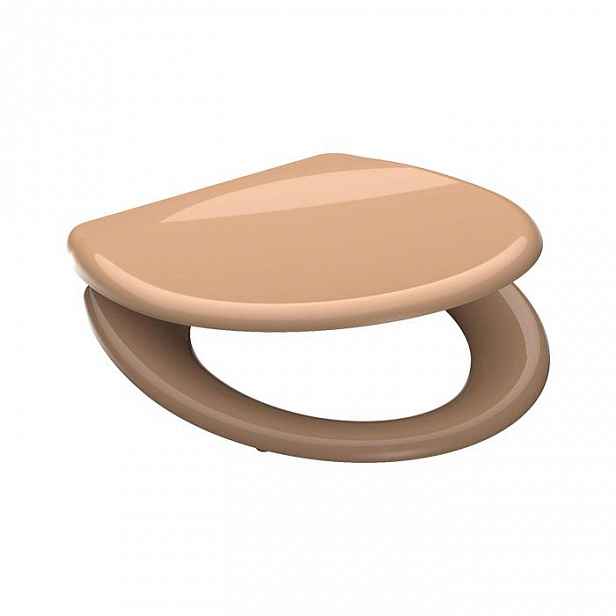 Duroplastové sedátko se zpomalovacím mechanismem SOFT-CLOSE BEIGE