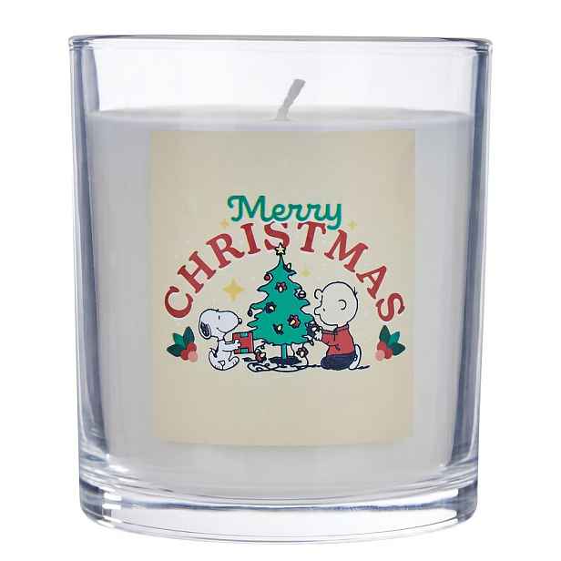 PEANUTS Vonná svíčka "Merry Christmas"