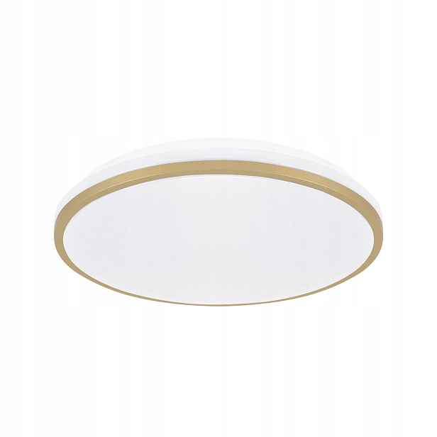 Stropní Svítidlo Struhm Linus Ø33cm Led 18W Bílo-zlatý Moderní 4000K