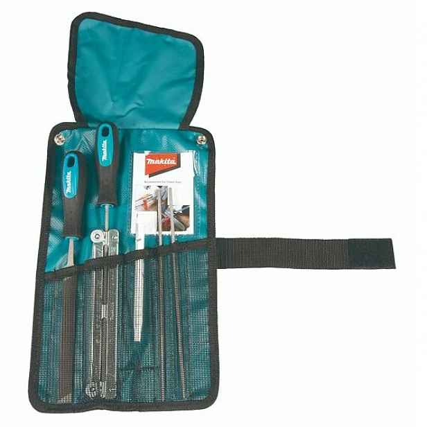 Makita D-72176 sada pro broušení řetězů 4,8mm, 2*pilník 4,8mm, plochý pilní
