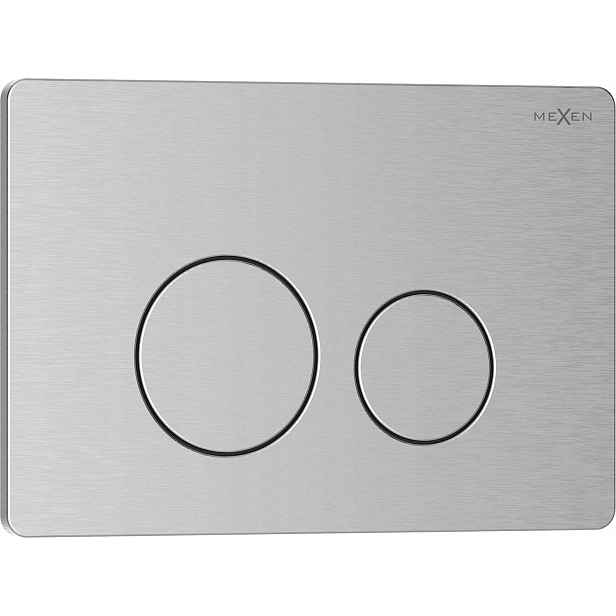 Mexen Tex 06 ovládací tlačítko pro splachování, nerezová ocel, inox – 6106-10