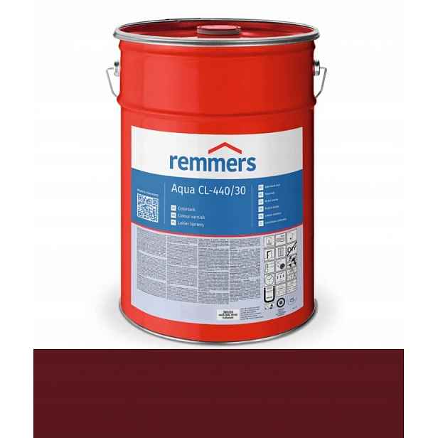 Remmers CL-440/30 Polomat barva krycí lak Mdf 2,5L Hluboká červená