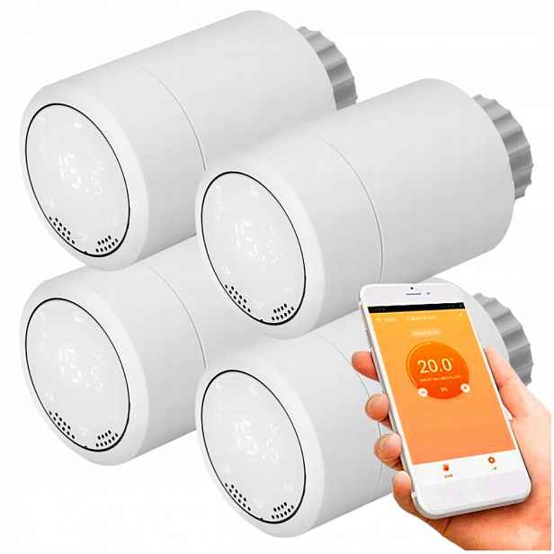 Termostatická Kartuše Smart ZigBee 3.0 Tuya 4ks