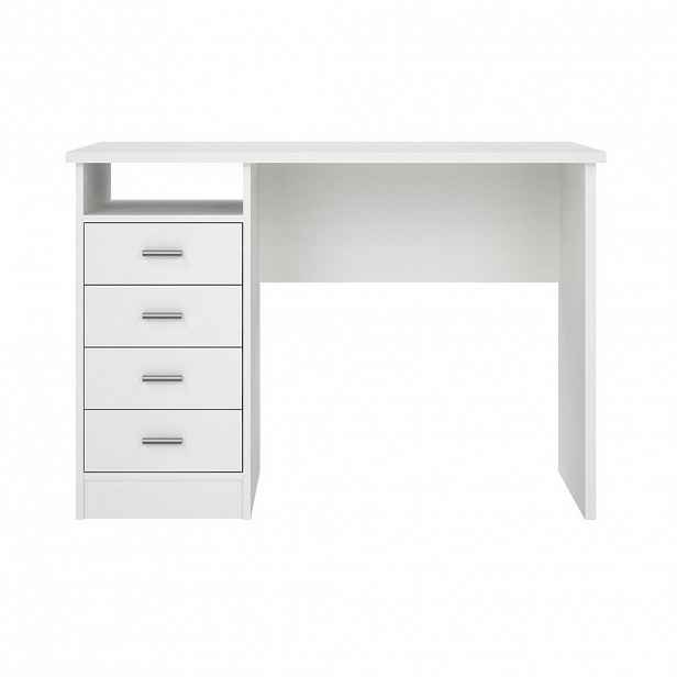 Calicosy PSACÍ stůl se 4 zásuvkami, šířka 110 cm - FUNCTION
