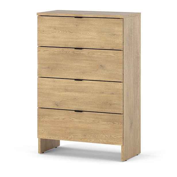 Komoda Se Zásuvkami 60 CM Dub Cremona Prostorná Loftová Skříňka Do Obývacího Pokoje Ložnice