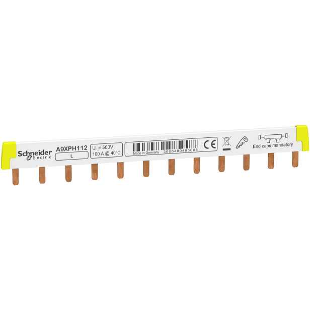 Lišta propojovací Schneider Acti 9 A9XPH112 1pól 16 mm2
