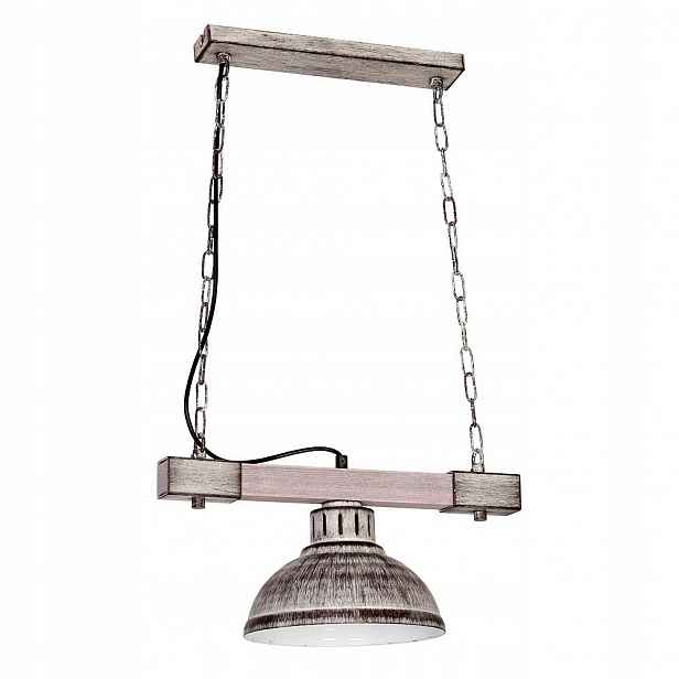 Moderní Závěsná Lampa Loft Dřevo Kov
