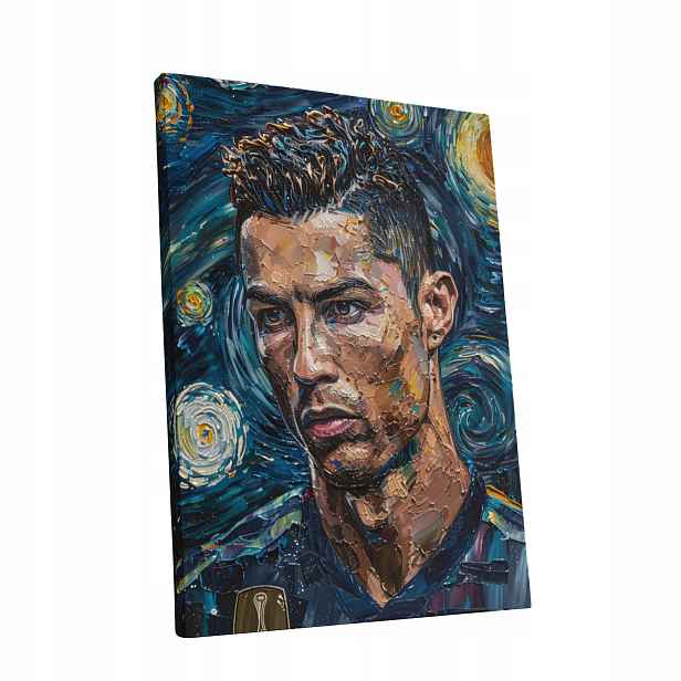 Obraz na plátně Cristiano Ronaldo CR7 do bytu, pokoje, obýváku dárek 60x80