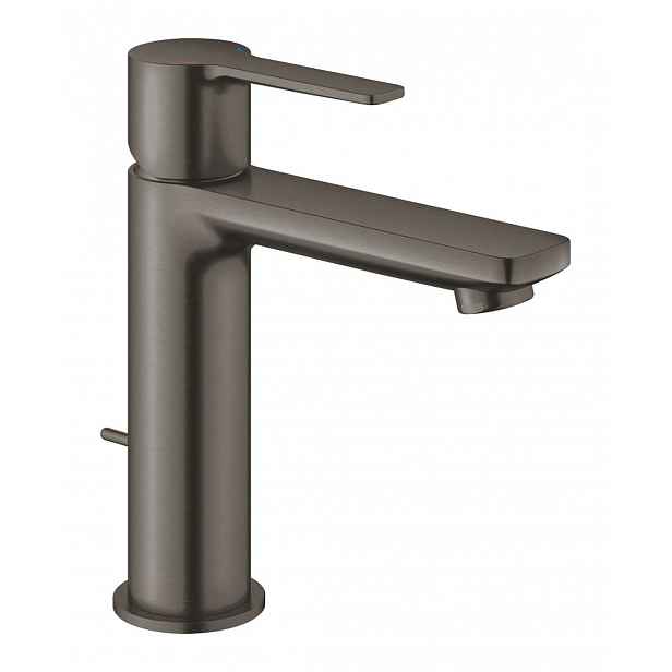 Grohe Lineare - Umyvadlová baterie s výpustí, kartáčovaný Hard Graphite 32114AL1