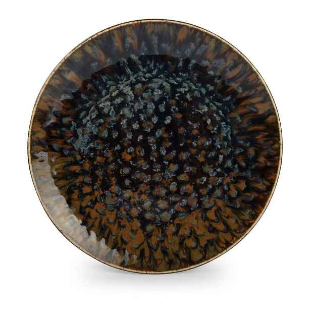 Hnědý porcelánový talíř ø 27 cm Resto – BonBistro