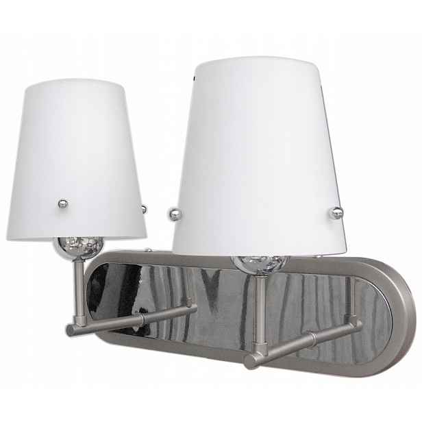Nástěnná lampa Candellux Tango 2 body 2x60W E27 skleněná bílá