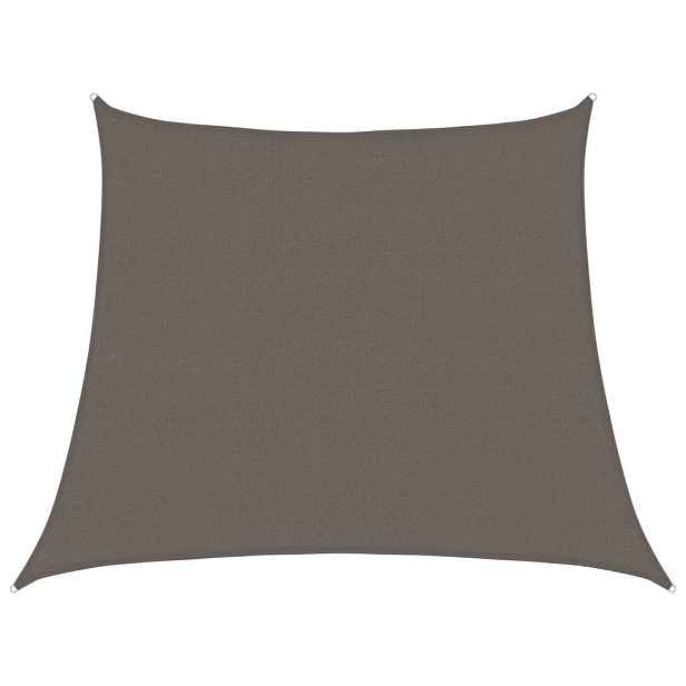 vidaXL Stínící plachta 160 g/m² antracitová 3/4 x 3 m HDPE
