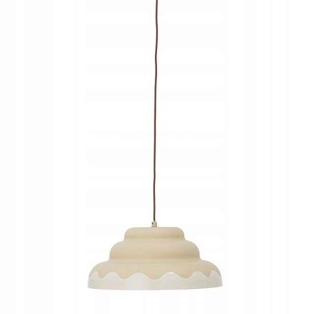 Lacya závěsná lampa z kovu, světlá, Bloomingville