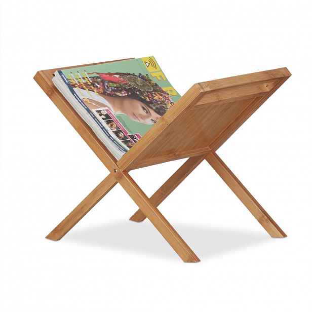 Relaxdays STOJAN přírodní bambus