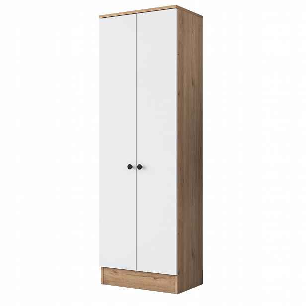 Vysoký botník Pajo 60 cm ořech/bílý