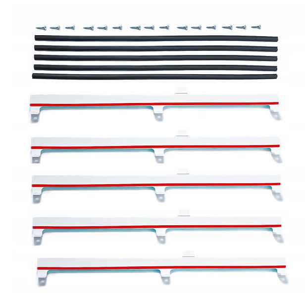 Okenní ventilátor Bez Frézování New Air Comfort box airbox do okna 5ks