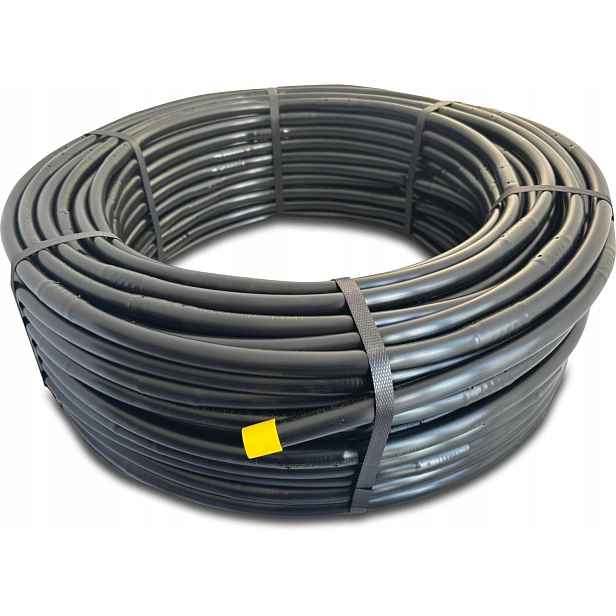Kapková závlaha Pe 16 mm 100 m černý bez 7036489
