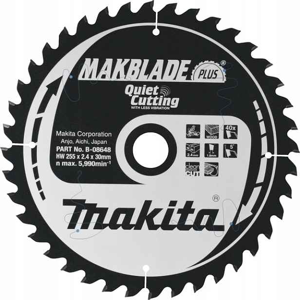 Makita Kotoučová Pila 350x30x100z Makblade Plus Dřevo B-32677