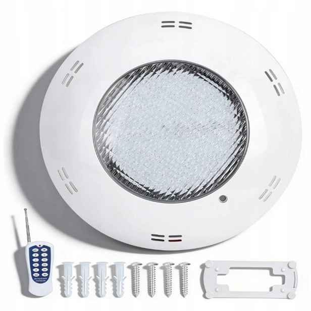 Podvodní Bazénová Lampa 159 Led Dálkový Ovladač Rgb IP68 Vodotěsná Do Bazénu