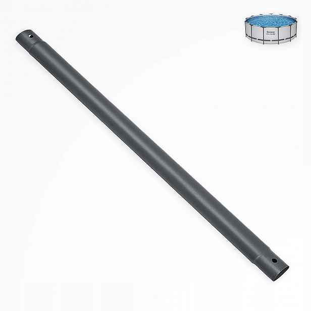 Šedá horizontální trubka Bestway 5619S Steel Pro Max do bazénu 396x122 cm nová