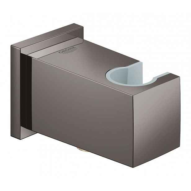 Grohe Euphoria Cube - Nástěnné kolínko s držákem, Hard Graphite 26370A00