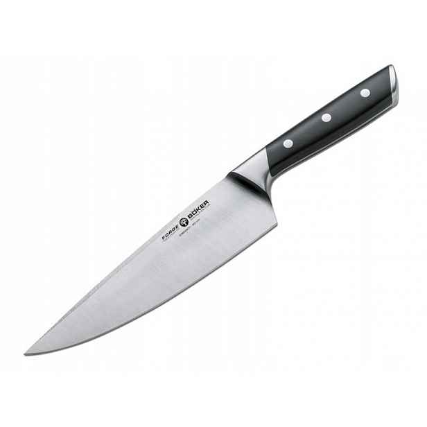 Nůž Šéfkuchaře Boker Forge ocel chromovaná čepel 20 cm kuchyňská