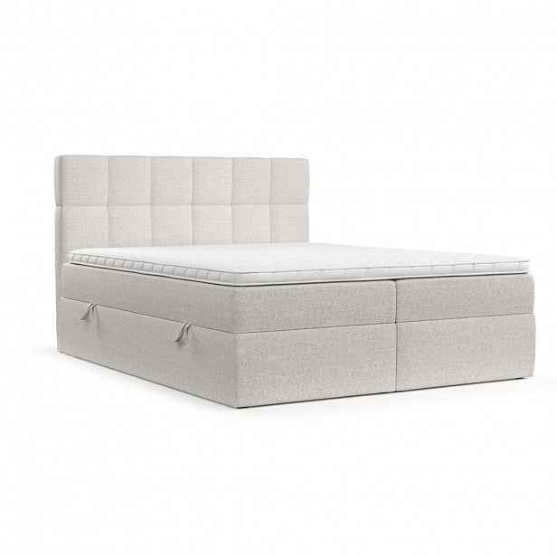 AltaBeds POSTEL BOXSPRING VARENO 200/200 Světle béžová