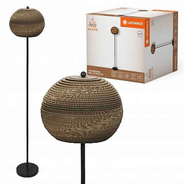 Podlahová lampa Dekorativní stojací lampa E27 Hnědá Decor Ledvance