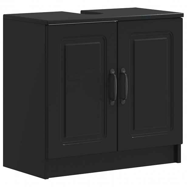 vidaXL Skříňka pod umyvadlo UTRECHT Černá 59,5 x 31,5 x 59 cm