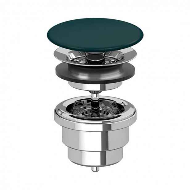 Villeroy & Boch - Neuzavíratelná výpusť, CeramicPlus, Teal 683500TE