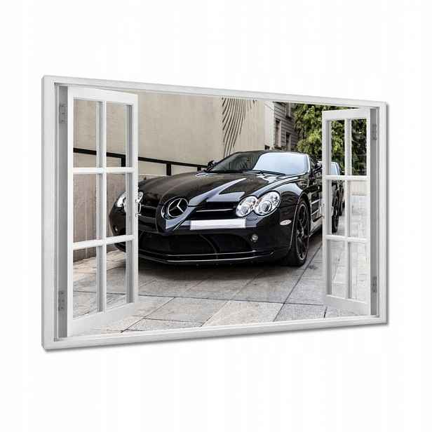Obrazy 120x80 Černý sportovní Mercedes