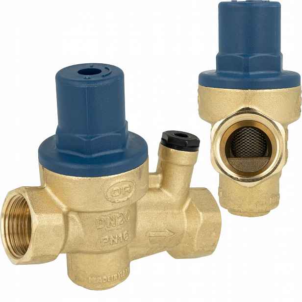 Reduktor Tlaku Vody S Mosazným Filtrem Bpr 412 Gw 3/4" Palce DN20 Afriso