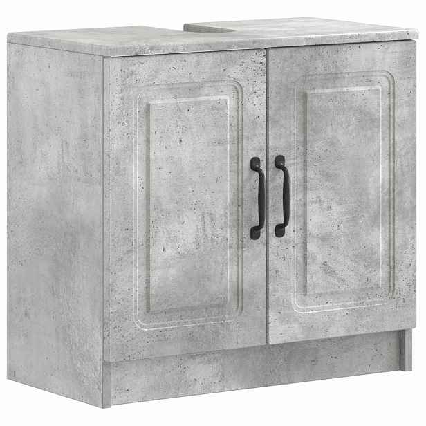 vidaXL Skříňka pod umyvadlo UTRECHT Betonově šedá 59,5 x 31,5 x 59 cm