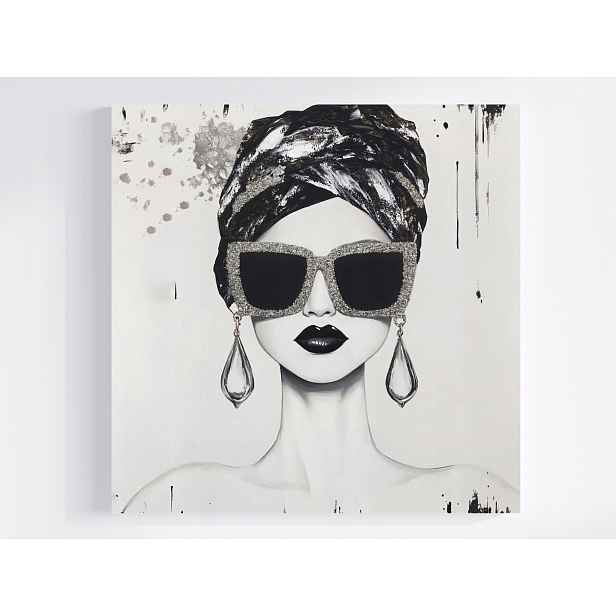 Obraz Na Plátně Canvas Portrét Žena Dívka Móda Styl Glamour 50x50