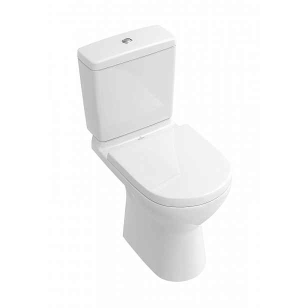 Villeroy & Boch O.novo - WC kombi mísa, spodní odpad, CeramicPlus, alpská bílá 566101R1