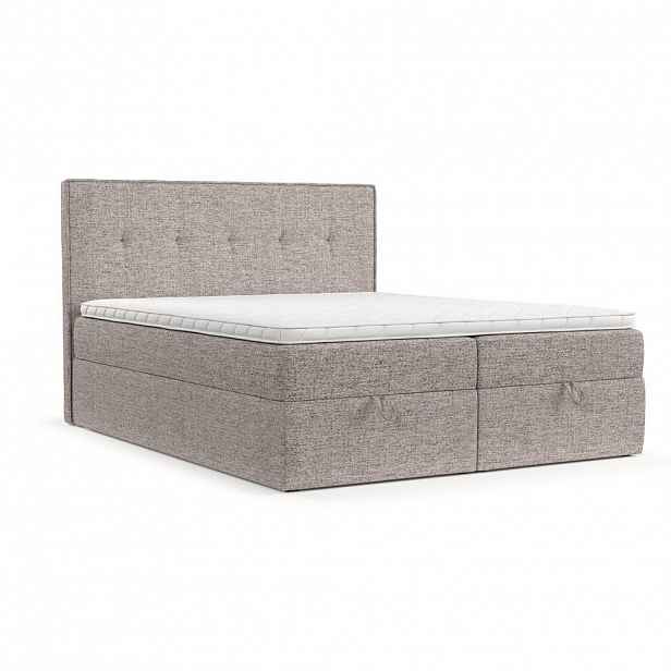AltaBeds POSTEL BOXSPRING TIVRA 200/200 Béžová