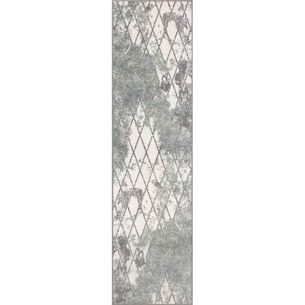 Běhoun šedomodrý 80x300 cm Sensi Gepi – FD