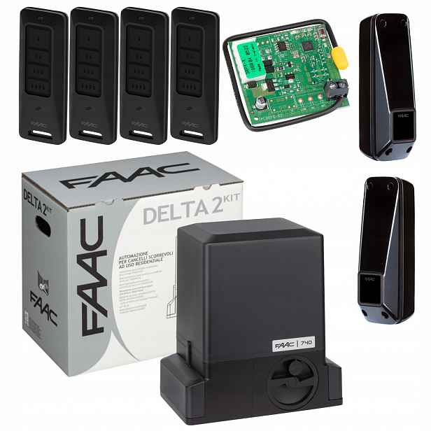 Faac Delta 2 Pilot XT4FDS 4ks Pohon pro automatickou posuvnou bránu